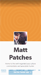 Mobile Screenshot of mattpatches.com